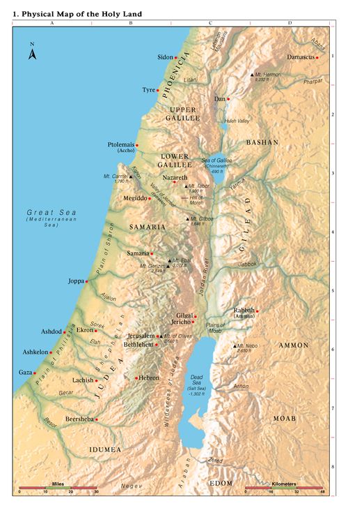 Bible map 1
