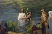 Christ’s baptism