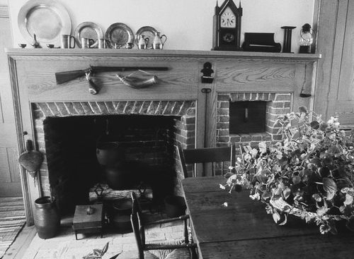 Brigham Young fireplace