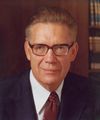 Head and shoulders portrait of Elder Bruce R. McConkie.