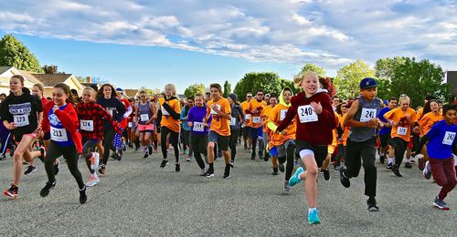 youth running