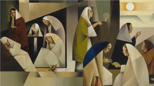 painting of the ten virgins