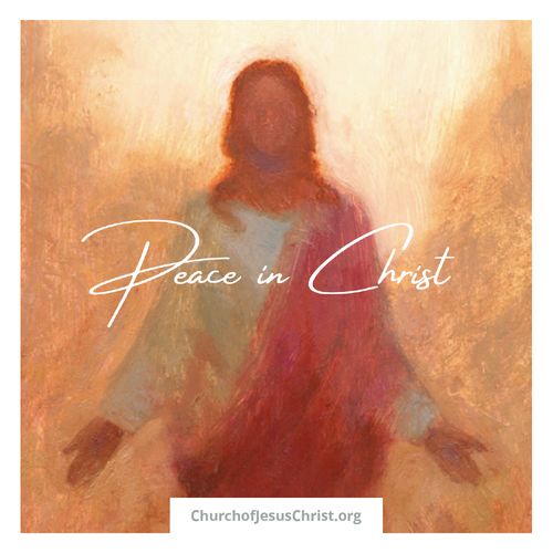 "Peace in Christ" Do Not Copy.
