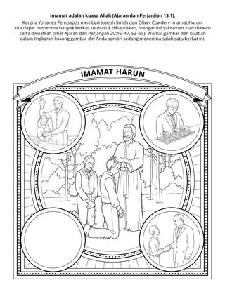 halaman kegiatan: imamat adalah kuasa Allah