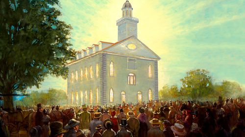 dedication of the Kirtland Temple