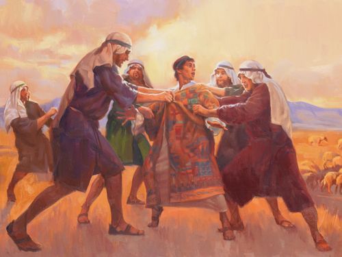 Joseph’s brothers taking away his coat