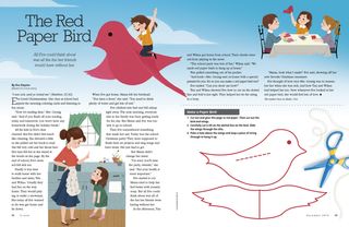 The Red Paper Bird