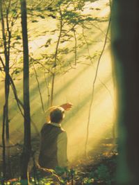 Joseph in Sacred Grove