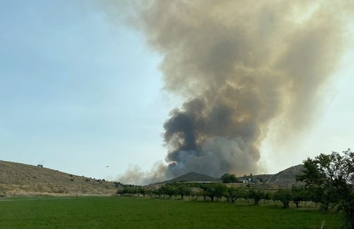 Fumée des incendies