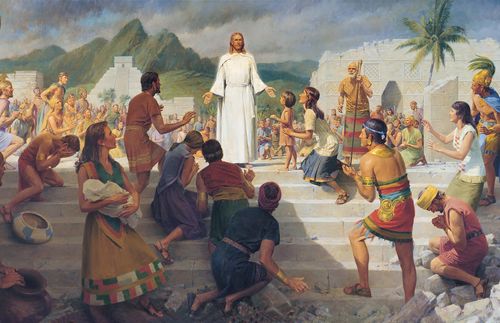 Jesus Christ visits the Americas