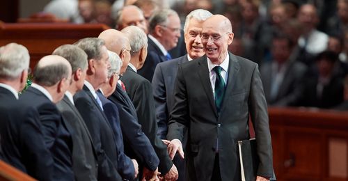First Presidency and Quorum of the Twelve Apostles at conference