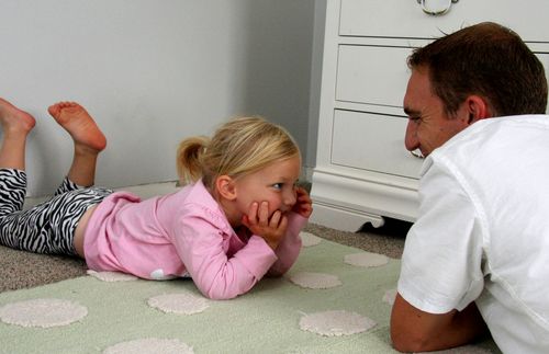 Brynlee and her dad