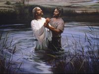 Christ and John the Baptist