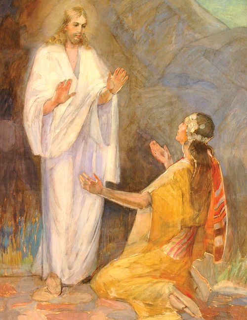 Jesus and Mary Magdalene