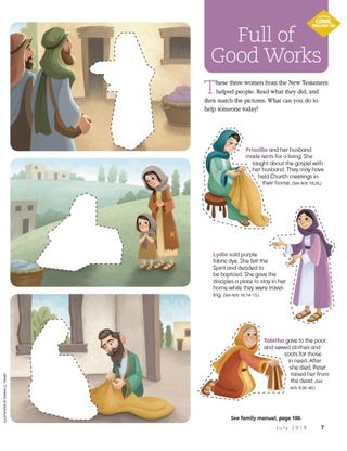 scenes of women in the New Testament