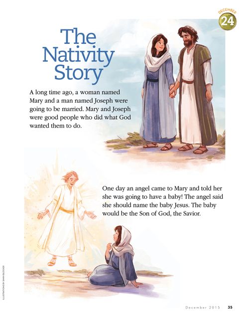 the nativity story mary with jesus