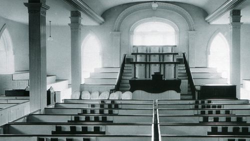 inside the Kirtland Temple