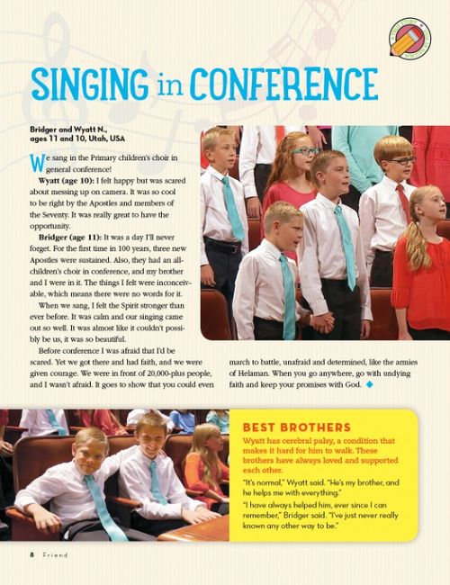 Singing in Conference