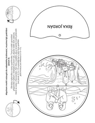 stránka s činnostmi: Abychom mohli vstoupit do království nebeského, musíme být pokřtěni