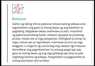 leksiyon 4 paglihok nga kalihokan