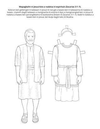 panid ti aktibidad: Maaramid ni Jesucristo a nadalus ti espirituk