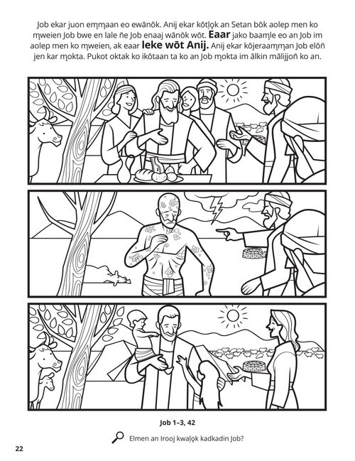 Job coloring page