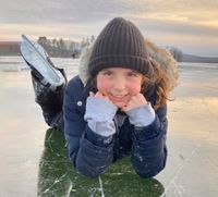 girl in winter clothes