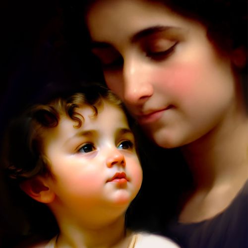 María con el Niño Jesús