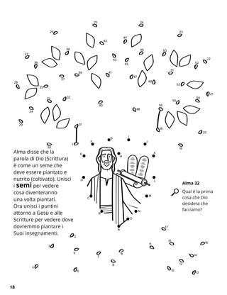 The Word Compared to a Seed coloring page
