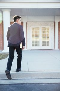 youth dressed formally