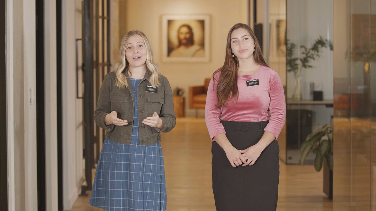 Two sister missionaries