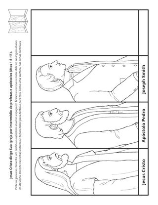 página de atividade: Jesus lidera por meio de profetas e apóstolos