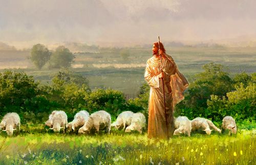 Pastir s ovcom