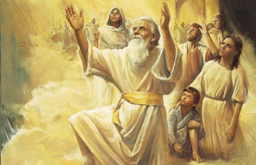 the Old Testament prophet Enoch and people from the city of Zion