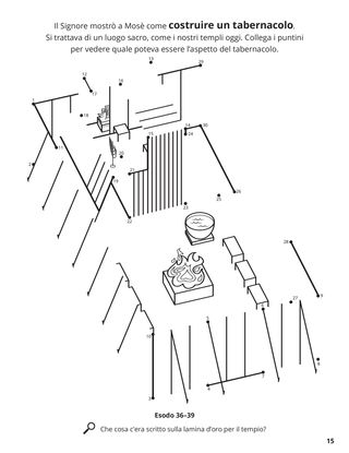 The Tabernacle coloring page