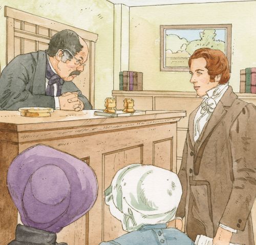 judge speaking with Joseph