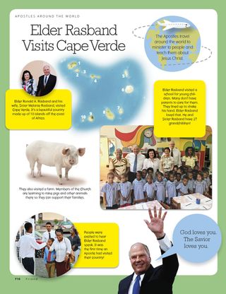 Elder Rasband Visits Cape Verde