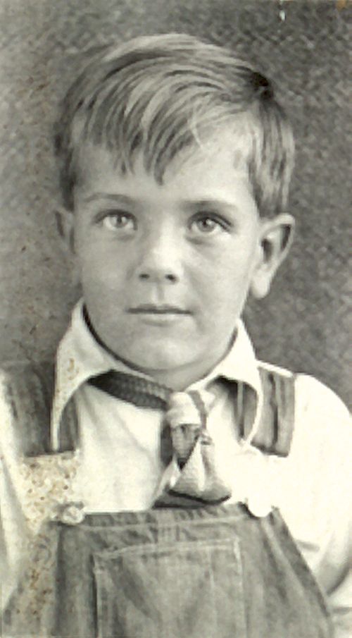 Boyd K. Packer as a boy