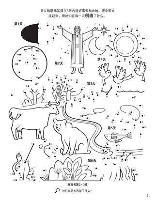 The Creation coloring page