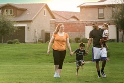 Tony and Marnie are taught by missionaries about baptism into the Church of Jesus Christ of Latter-day Saints