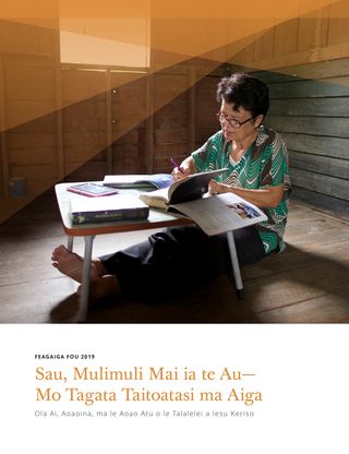 Sau, Mulimuli Mai ia te A’u—Mo Tagata Taitoatasi ma Aiga 2019