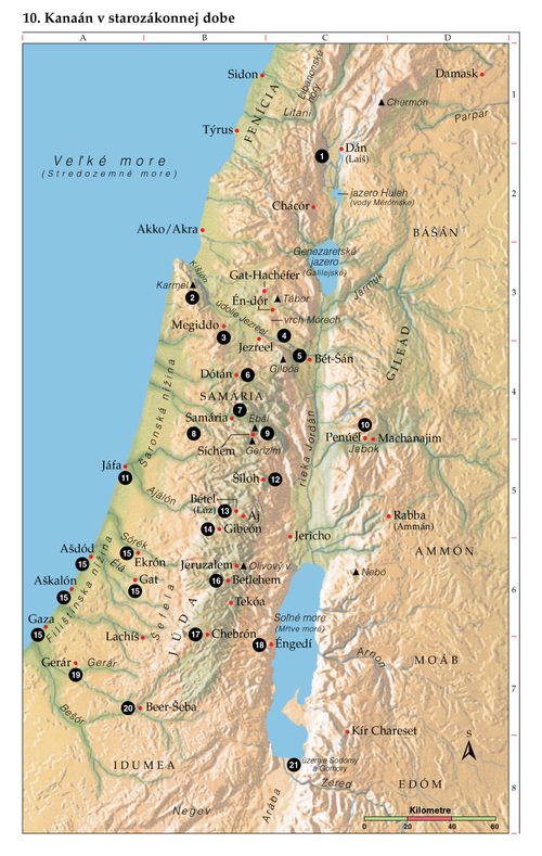 Biblická mapa 10