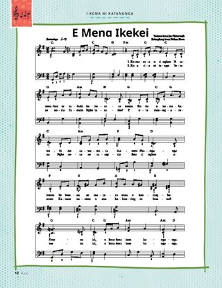 sheet music