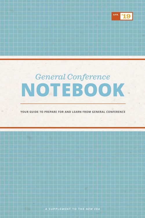 General Conference Notebook-booklet
