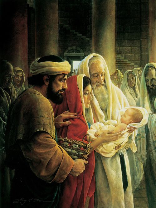 Simeon Reverencing the Christ Child