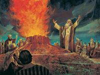 Elijah Contends against the Priests of Baal