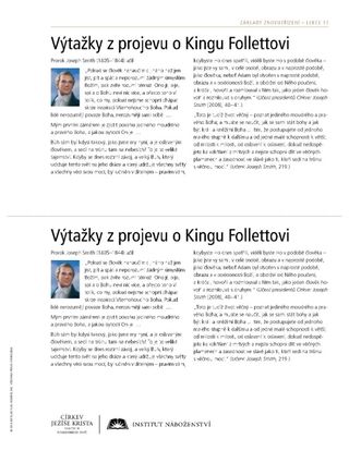 materiál na rozdání, Projev o Kingu Follettovi