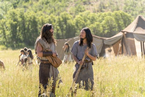 Nephi and Sam work together in a field.