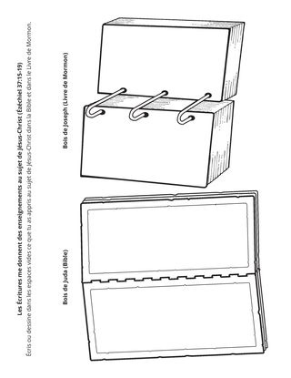 page d’activité : les Écritures me donnent des enseignements à propos de Jésus-Christ