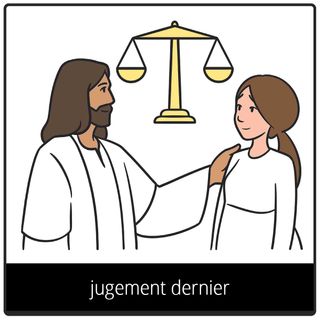 Symbole de l’Évangile pour « jugement dernier »